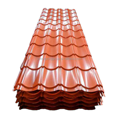 0.22mm PPGI SGCC/CGCC/DX51D Z/Q195-Q345 내의 JIS 인증과 함께 호러브 메탈/철/철 지붕판/판/타일