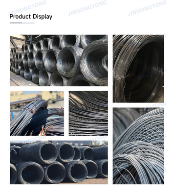 ISO9001 2008 인증 낮은 탄소 강철 나뭇가지 생산용 철조 막대 Q195 6.5mm 지름