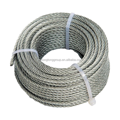 비 합금 1x7 지름 ASTM A 475 고 팽창성 7 와이어 0.33mm 강철 스트랜드 강연 철 철 로프