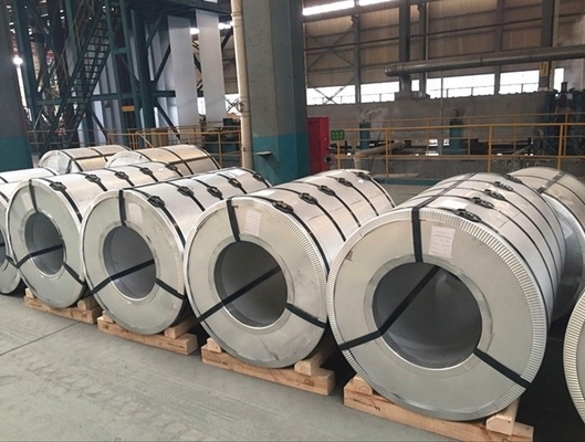 Jis G3321 Galvalume Steel Coil Az150 24 Gauge Galvanized G350 G450 G550 알루미늄 함량은 55% 일반 스판글