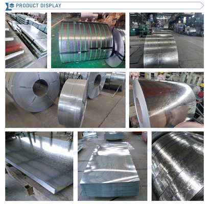 두께 맞춤형 SGCC DX51D Z DX52D Z 냉 laminated 기반 기술 및 BIS 인증에 대한 진열 스틸 코일 Gi 스트립
