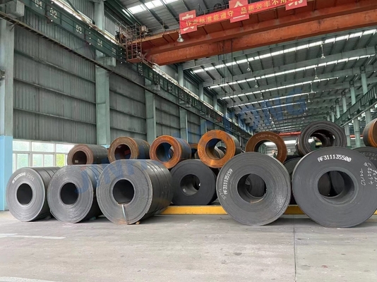 EN/GB/AISI/ASTM/DIN/JIS 표준 금속이 아닌 열불형 철 코일 Q235 Q235B Q195 A283 HRC 1.0mm 1.2mm 1.5mm 맞춤형 크기