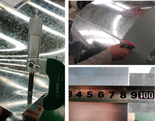 JIS/ASTM/AISI/GB 표준 핫 디프 젤로화 합금 철강 장판 보일러 플레이트 G550 PPGI 코일 Az150 3mm 커터
