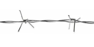 싱글 레이저 철선 1.6mm x 100m 울타리 망에 대한 가시가 ASTM 6 8 9 10 12 14 18 20 설치가 쉽고 견고합니다