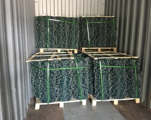 ASTM 6 8 9 10 12 14 18 20 PVC 코팅 스테인리스 가લ્바네이즈 된 울타리 길이가 고객의 요구에 따라 단일 면도