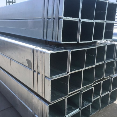 Hot Dip GI Steel Galvanized Square Steel Pipe for Construction with 0.5-60mm Thickness and Pre Galvanized Steel. 건설용 핫 디프 GI 스틸 진열 제곱 스틸 파이프, 0.5-60mm 두께와 사전 진열제철