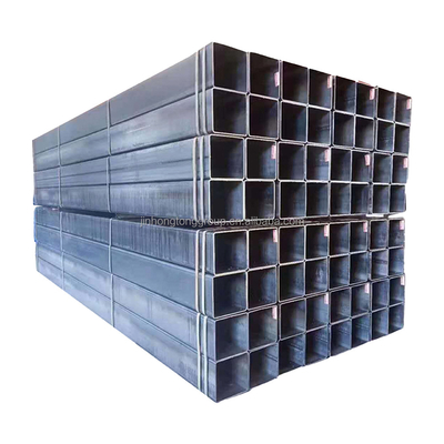 직사각형 섹션 모양 핫 디프 galvanized SHS 40x40 평방 튜브 플라스틱 파이프 캡과 corrugated 강철 파이프