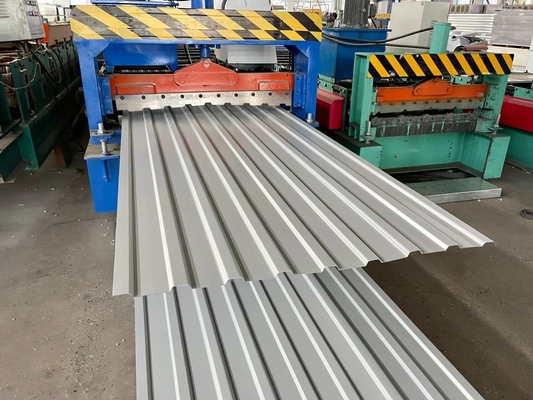 가장 좋은 Galvalume 경직 지붕 잎 0.5mm 두께 22 24 26 28 길이가 1800-2000mm 코팅 AZ30-AZ40