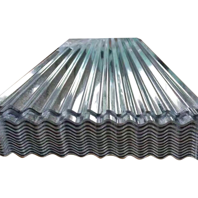 ASTM JIS RAL 색상 코팅 진크 알루미늄 코러브 지붕 잎