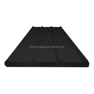 2.6-3.2kg 현대 펀드 타일 붉은 색 석재 코팅 금속 지붕 타일 현대 주택 지붕 건설 재료