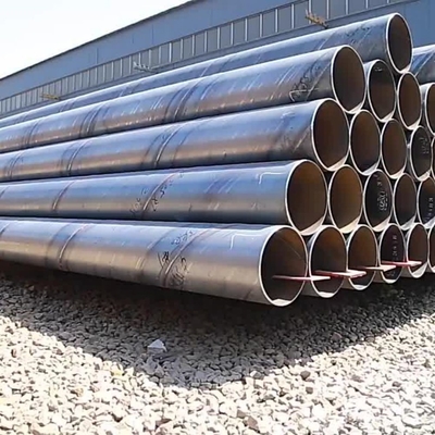 2-6cm 두께 출구 ASTM A106 자동화 된 철기 정사 파이프 용접 200mm 지름 용접 철기 파이프