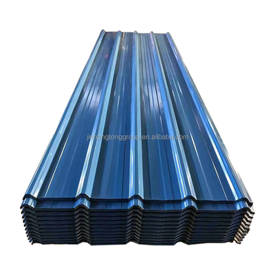 600-1250mm 너비 염색제 배열판 및 건물 건설용 GI/PPGI/PPGL 미리 칠한 지붕판