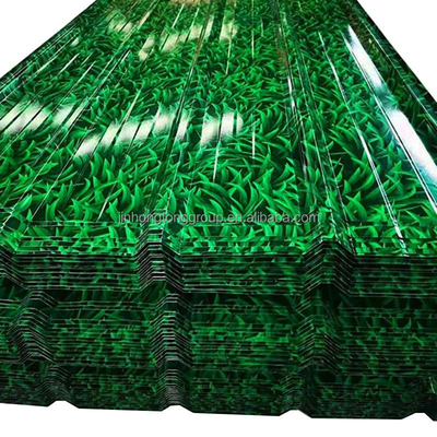 600-1250mm 너비 건물 재료 PPGI API 인증 및 재료와 함께 corrugated 금속 / 철 / 강철 지붕 엽 / 판 / 타일