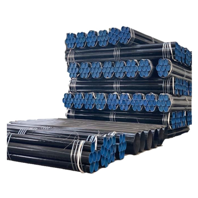 맞춤형 고강도 Q195 Q235 Q355b 꿰매지 않는 철강 파이프 244mm GS 인증서와 기름질지 않은 표면