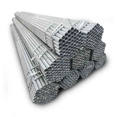 철강 구조 ASTM A36 Q235 CE 인증과 아연 코팅 200-700g/sqm의 원형 진료 철강 파이프