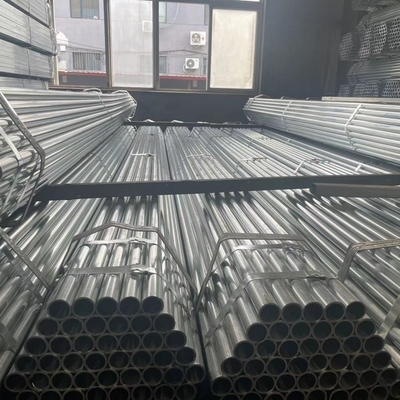 철강 구조 ASTM A36 Q235 CE 인증과 아연 코팅 200-700g/sqm의 원형 진료 철강 파이프