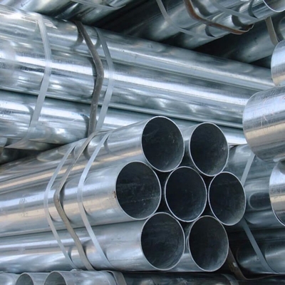 철강 구조 ASTM A36 Q235 CE 인증과 아연 코팅 200-700g/sqm의 원형 진료 철강 파이프