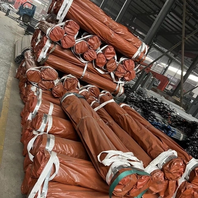 보일러 파이프 진크 코팅 200-700g/sqm 20 일계 가연 철강 파이프 Shs Rhs 철강 파이프 산업용 전 가연