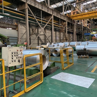 ASTM A792 33등급 진료제철판 A36 EN10025 2 정규 스팡글과 맞춤형 길이의 냉불판