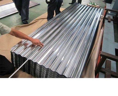 ASTM/AISI/SGCC/CGCC/TDC51DZM/TDC52DTS350GD/TS550GD/DX51D Z Q195-q345 굴곡형, 기온화 된 주황강 지붕판