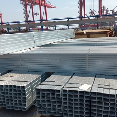 비연금 가연 용접 철강 파이프 1.5 인치 / 미터 Q235/Q345/SS400/ST37-2/ST52/Q420/Q460/S235JR/S275JR/S355JR 1