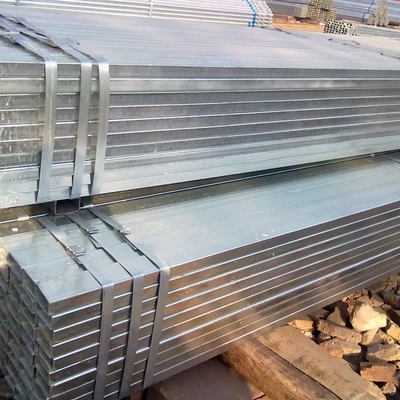 Hot Dip Galvanized Hollow Section Square Steel Pipe ASTM A106 A36 A53 구조용 무선 파이프