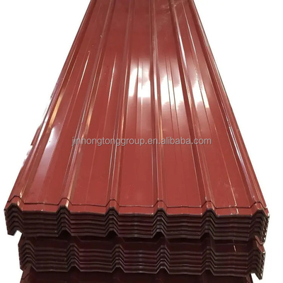 진료 된 엽 금속 지붕 PPGI/GI 폭 600-1250mm 및 정규 스판글과 함께 corrugated 강철 엽