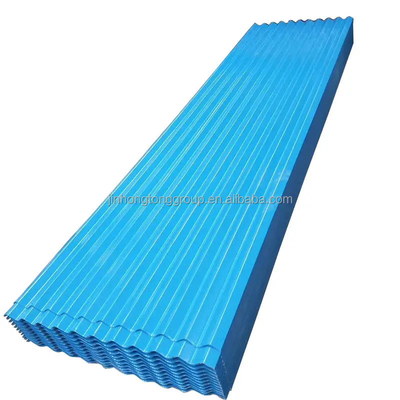 진료 된 엽 금속 지붕 PPGI/GI 폭 600-1250mm 및 정규 스판글과 함께 corrugated 강철 엽