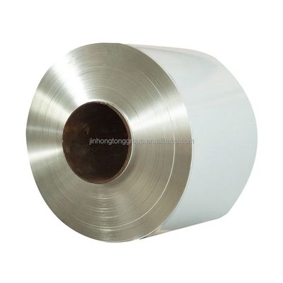 50-1000mm 너비 전기 틴플릿 코일 사용자 지정 색상 및 로고 틴 코팅 0.005-0.015mm 평면 포장