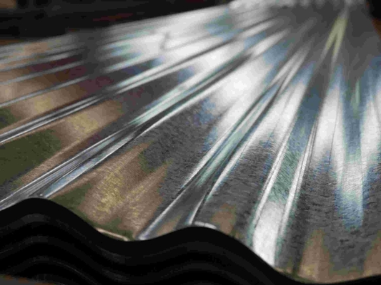 0.1-1MM 두께 Z30/Z275 28gauge 젤리화 판 금속 지붕 진크와 ASTM 표준 젤리화 corrugated 강철 판