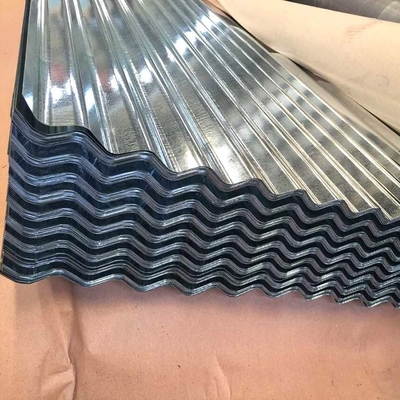 0.1-1MM 두께 Z30/Z275 28gauge 젤리화 판 금속 지붕 진크와 ASTM 표준 젤리화 corrugated 강철 판