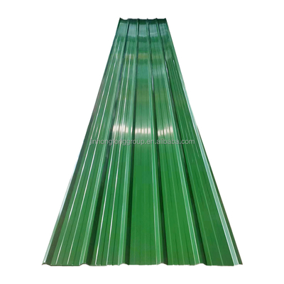 1400-1799mm 길이는 PPGI 0.1mm 두께와 SGCC/CGCC/DX51D Z/Q195-Q345와 함께 corrugated 밸런제 된 지붕 잎