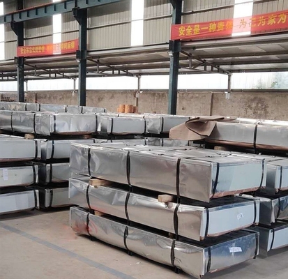 전체 하드 너비 762-899mm SGCC DX51D DX52D 밸런제 된 corrugated 장판 높은 수요와 경쟁력