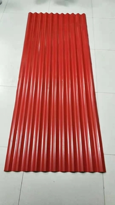 표준 해상용 포장 Dx51d DX52d Z AZ30 Z275 가연제철판 지붕판 Dx53D Z150 24 가이드 28 금속 지붕판
