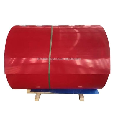 너비 700-1500 Ppgi 색상 코팅 150 Gsm 알루진크 Ppgi Ral 9012 0.55 mm 맞춤 코일 롤 스틸 플레이트 스틸 코일 지붕