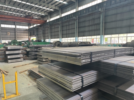 Hot Rolled Non Alloyed Steel Sheet Q195 Q215 건물 철강 구조 산업용 탄소 철강판