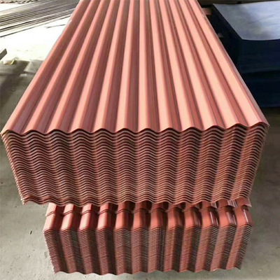 두께 0.2 4mm 색상 코팅 4ft x 8ft 헐 corrugated 젤리화 철강 엽 지붕 SGCC/CGCC/DX51D Z/Q195-Q345
