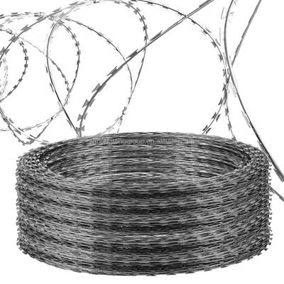 진열 된 면도 가닥 가닥 보호 사용자 지정 색상 0.5mm-5.0mm Bto-12 Barb 길이 1.5-3cm