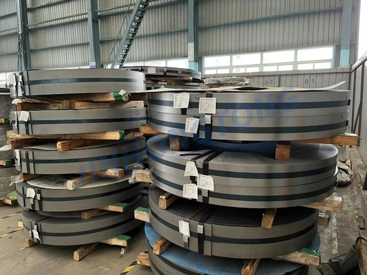 금속 Q235 DX51D 1.85*250mm 스트립 180mm 고객 수용 가능한 ASTM 표준 판 스트립 냉불 가연 철판