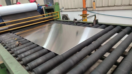 스테인리스 스틸 시트 AISI 301 304 316 열불판 0.3 ~ 6mm SS 시트 너비 1000mm-2000mm 또는 사용자 지정 사용자 지정 너비