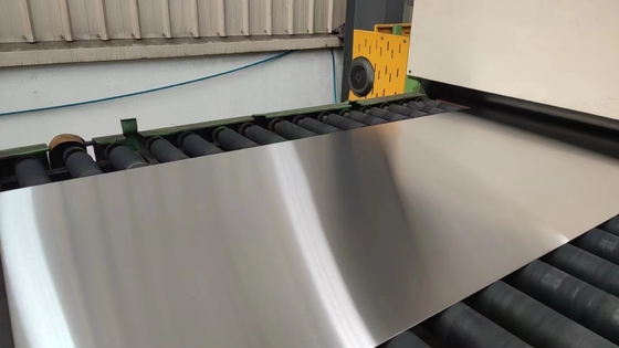 스테인리스 스틸 시트 AISI 301 304 316 열불판 0.3 ~ 6mm SS 시트 너비 1000mm-2000mm 또는 사용자 지정 사용자 지정 너비