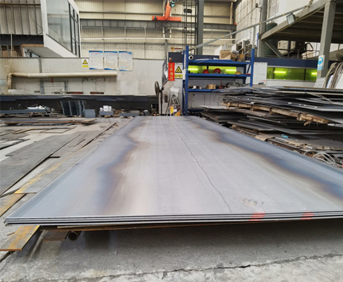 고온 롤링 기술 탄소 강철 판 Q355 SS400 Q195 ASTM GB JIS DIN BS 표준에서 합리적이고 큰 재고