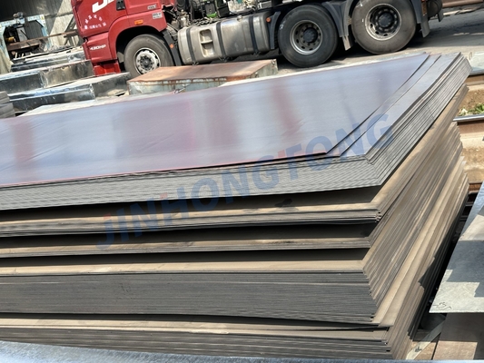 ISO9001 인증 Q355 SS400 Q195 건설 및 파이프 제조용 탄소 강철 판의 대규모 재고