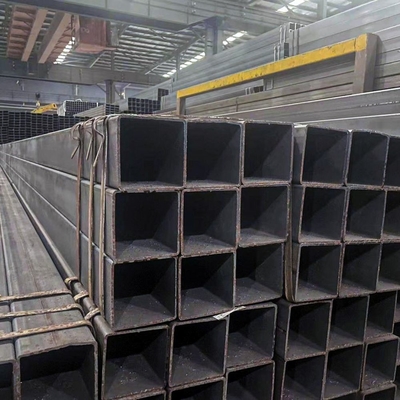 ERW 기술 ASTM A500 Q235 가연제철 정면 튜브 건설 및 구조용 내구성 온화제철