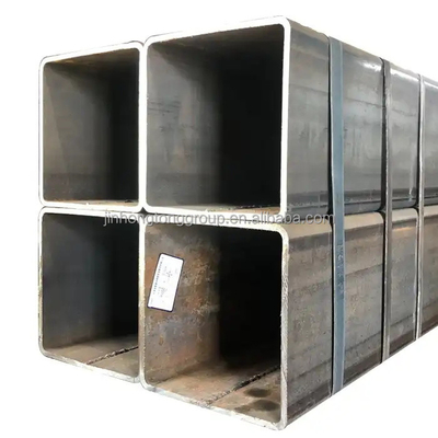 ERW 기술 ASTM A500 Q235 가연제철 정면 튜브 건설 및 구조용 내구성 온화제철