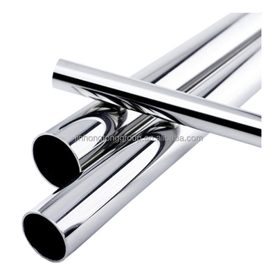 GB 표준 AISI 18 Gauge 300 시리즈 스테인리스 스틸 파이프 0.1mm ~ 8mm 펀칭 서비스 냉 laminated SS 미러 마무리 튜브