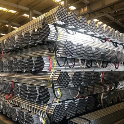핫 디프 진료 Q195/Q215/Q235/Q345/SS400 원형 철강 파이프 ASTM A106 Sch 40 ERW GI 파이프 실제 무게에 의해 청구서를 작성하기 위해