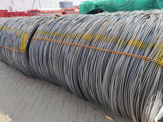 탄소 구조강 HRB 400/500 BS460/ASTM A615 변형된 강철 막대기 강화 레버 12mm 16mm 건설용으로 뜨겁게 롤