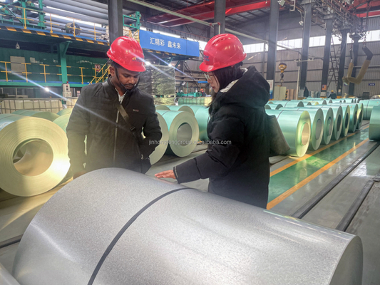 ASTM A792 Galvalume 진크 알루미늄 가설제철 코일 너비 600-1500mm 배달 기간 7-14 일
