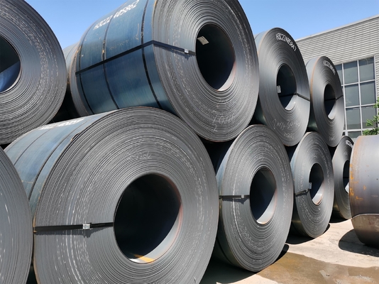 등급 Ss400 Q235 Q355 A36 Grade50 S235jr 1.2mm 1.5mm 1.1mm ~ 12mm 부드러운 HRC Ms 검은 탄소 열로 굴린 스트립 슬라이트 스틸 코일 컨테이너 플레이트